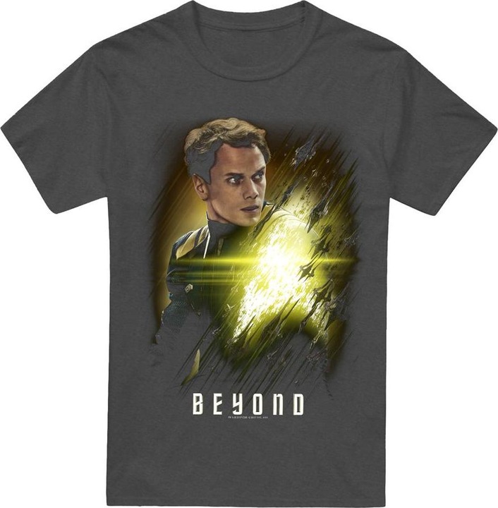 Star Trek Beyond Unisex Adult Chekov Poster T-Shirt (XXL)