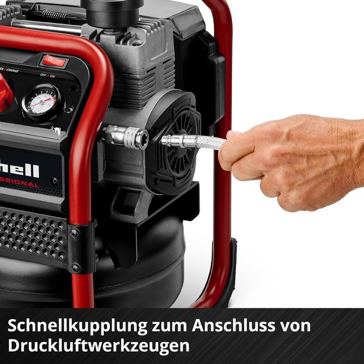 Produktbild Einhell PROFESSIONAL Akku-Kompressor SILENZZO 36/210 4020380 (8 l, 8 Bar)