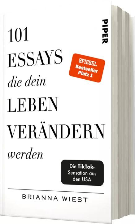 101 Essays That Will Change Your Life (German, Brianna Wiest, 2022)