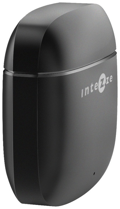 Actual product image Intezze CLIQ In-ear Bluetooth Handsfree Headphones with Charging Case Black