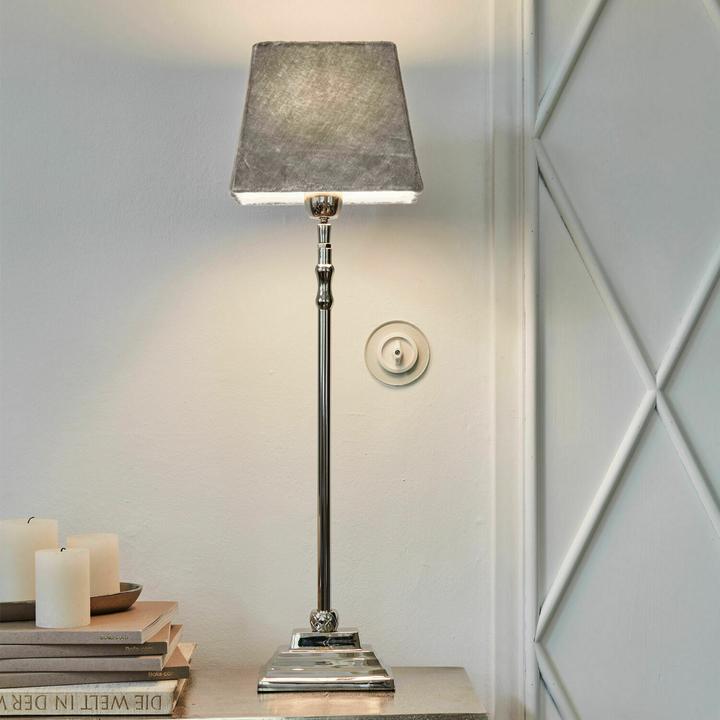 Actual product image Loberon Lampshade Linderas grey