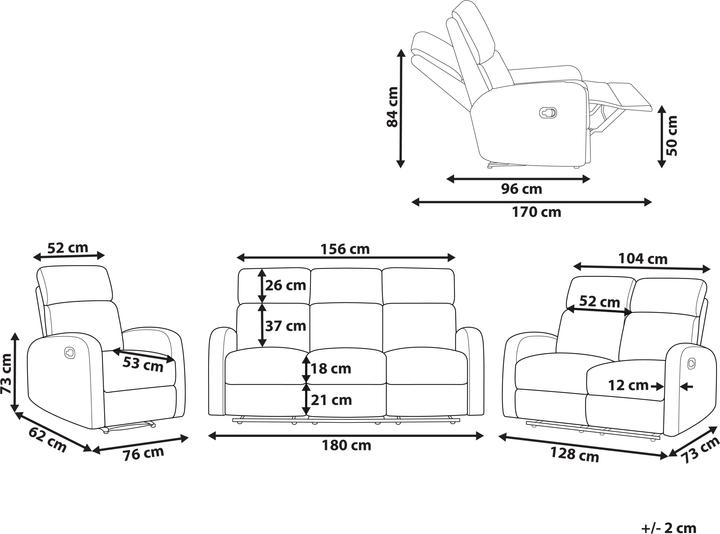 Image du produit Beliani Verdal