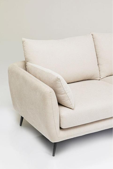 Actual product image Kare Design Corner Sofa Amalfi Right Cream 275cm (Corner sofa)