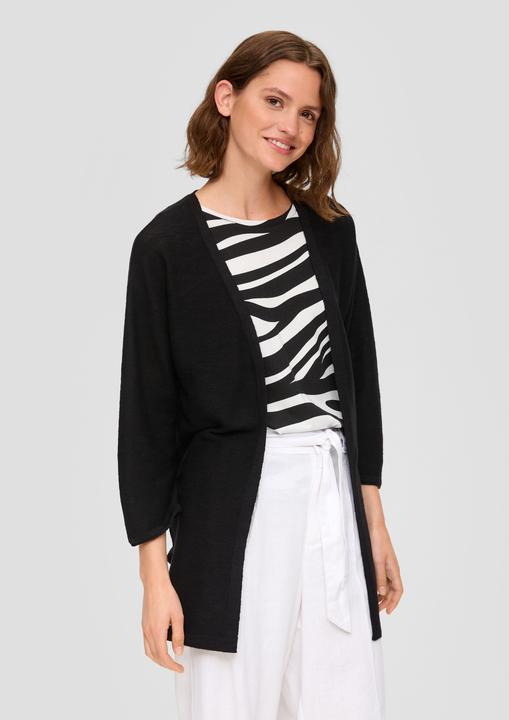 Immagine prodotto S.Oliver Strickjacke Lange Strickjacke aus Leinenmix (36)