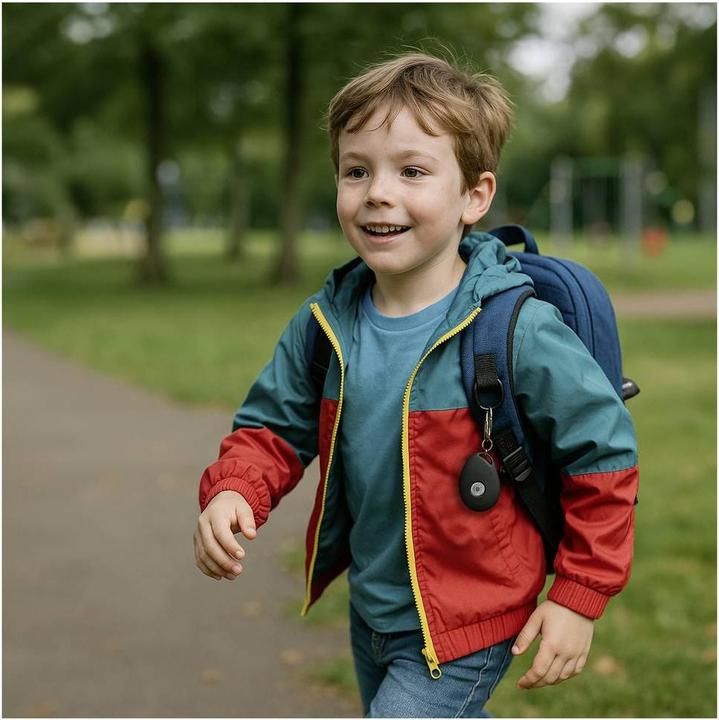 Produktbild MiniFinder Pico 4G Persönlicher Alarm-Schlüsselanhänger Schwarz (Android, iOS)