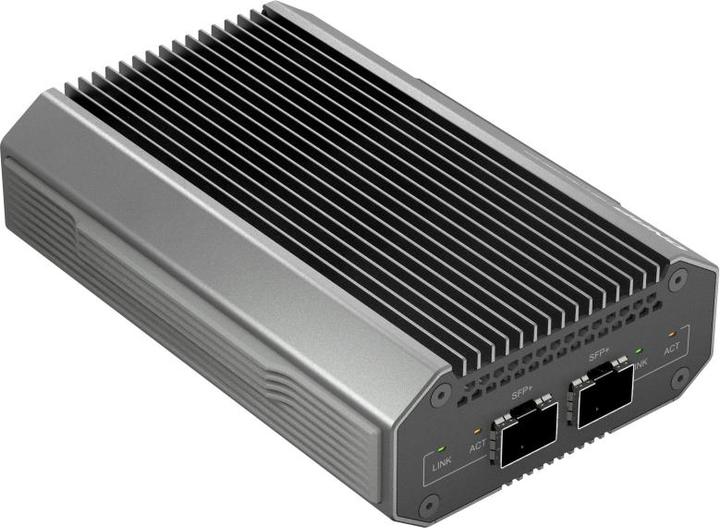 Produktbild QNAP USB 4 Type-C to 2 x 10GbE SFP+Network A