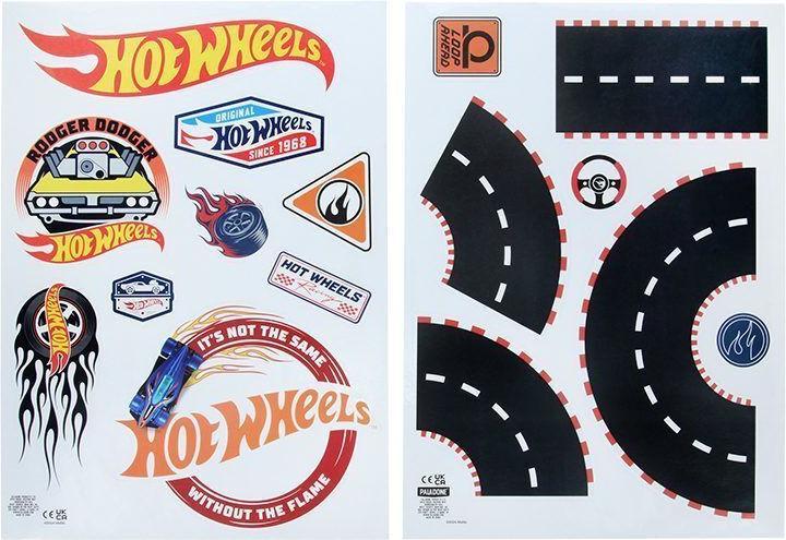 Paladone Products Paladone Hot Wheels Personalisation Wall Decals