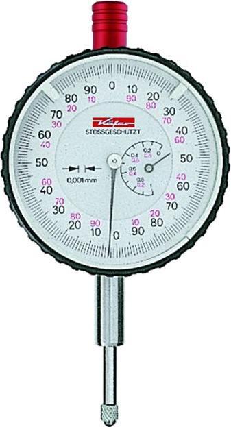 Produktbild Käfer Messuhr FM1000 S 1 mm Ablesung 0,001 mm mit Stossschutz