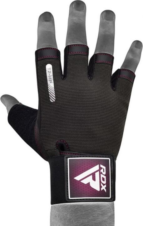 Actual product image Rdx Gym Training Gloves T2 Half Pink-M (M)