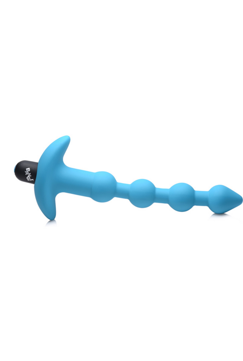 Image du produit XR Brands Perles anales vibrantes en silicone & télécommande