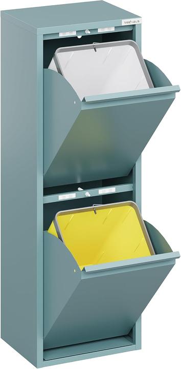 Produktbild Veehaus Mülleimer mit Klappen (2 x 15 L) (30 l)