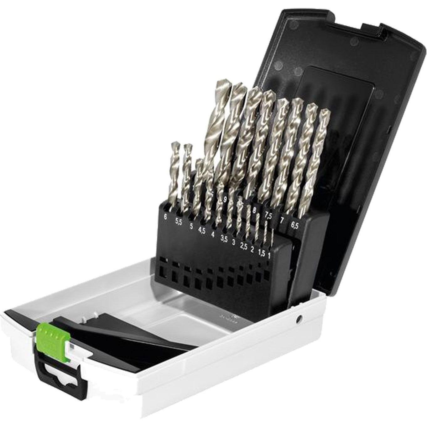Festool, Bohrereinsatz, Bohrerkassette HSS D 1-10 Sort/19 (1-10 Millimeter)
