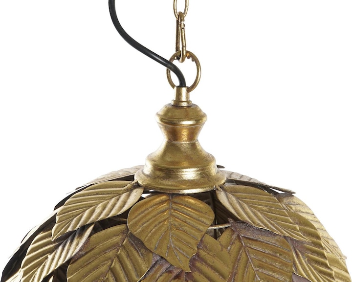 Actual product image DKD Home Decor Ceiling Light Golden (30 x 30 x 39 cm)