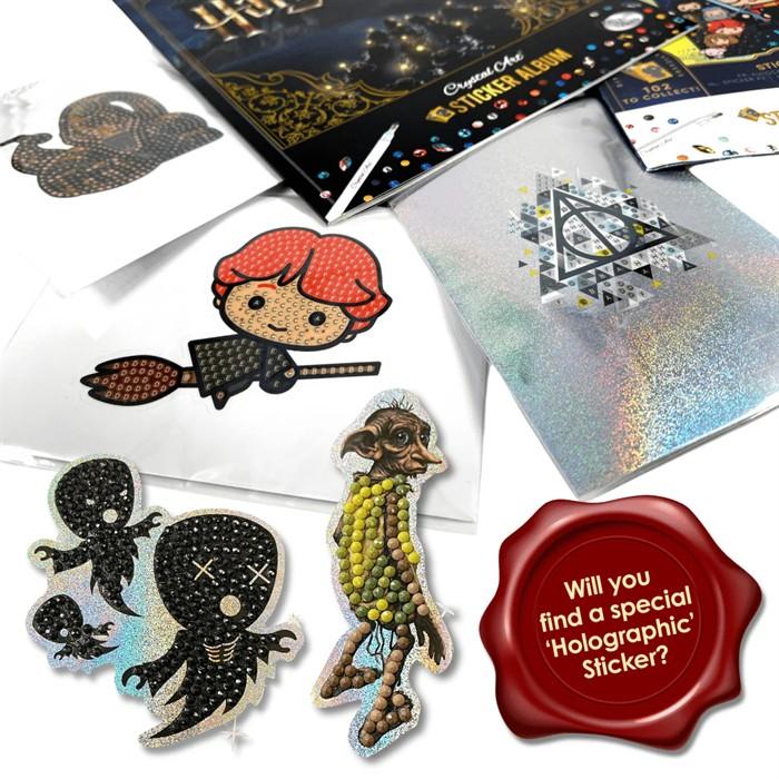 Actual product image Craft Buddy Harry Potter Sticker Album Starterpack