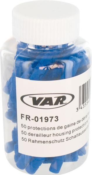 Productafbeelding VAR Framebescherming 4mm Blauw (50) Voor Buitenkoffers (Spatbord onderbuis)