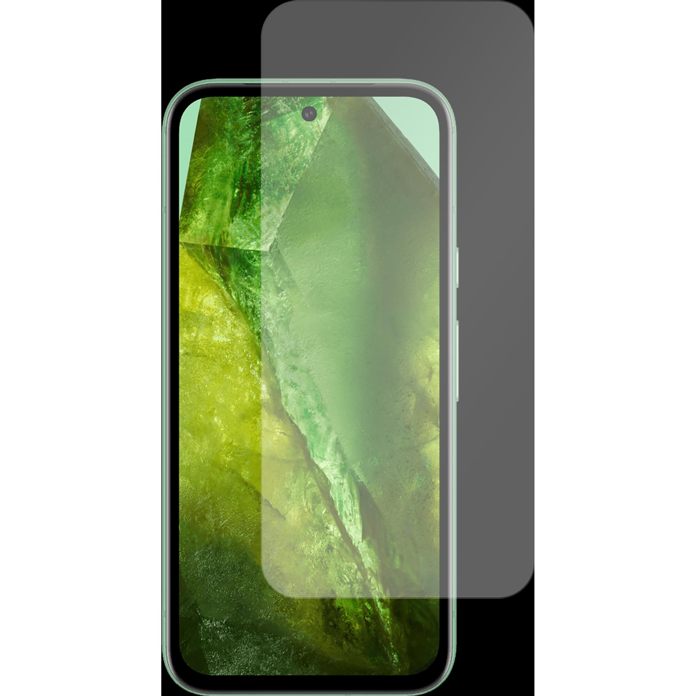 Just in Case Displayschutz (1 Stück, Google Pixel 8a), Smartphone Schutzfolie, Transparent