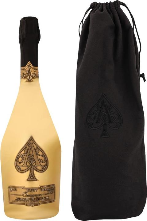 Armand de Brignac Brut Gold Champagner in Samtbeutel 0,75l 12,5%