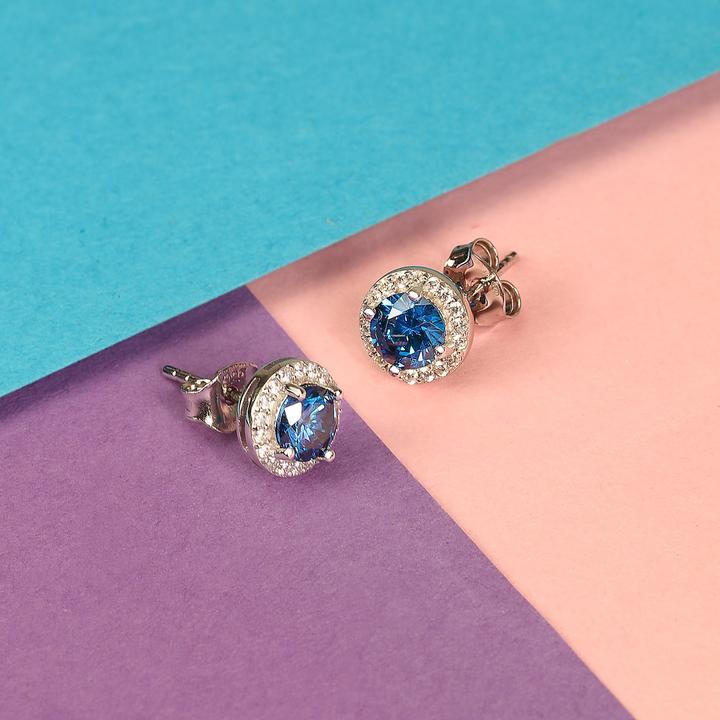 Immagine prodotto La Petite Story Eleganti orecchini in argento con zirconi blu Argento LPS01AWV04 (Argento 925)