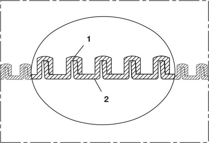 Produktbild Norres Staubsaugerschlauch Innen-Ø 50 mm Aussen-Ø 60,4 mm 5,2 mm Länge 30 m