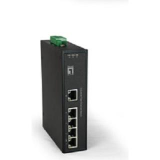Thumbnail - LevelOne IES-0500 (5 Ports), Netzwerk Switch, Schwarz