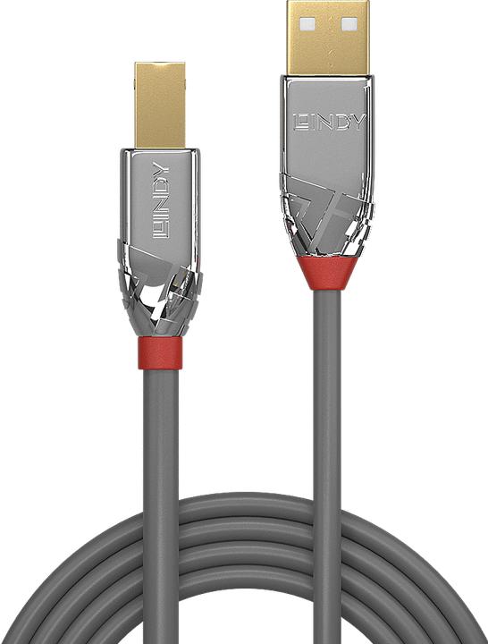 Actual product image Lindy Cromo USB/A-USB/B M-M (2 m, USB 2.0)