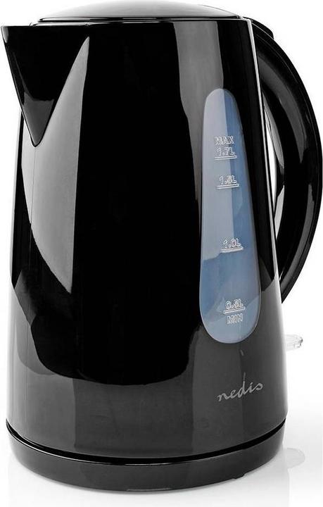 Actual product image Nedis Kettle 1.7 l Plastic Rotates 360 degrees Concealed heating element Strix® Controller Boil-D (1.70 l)
