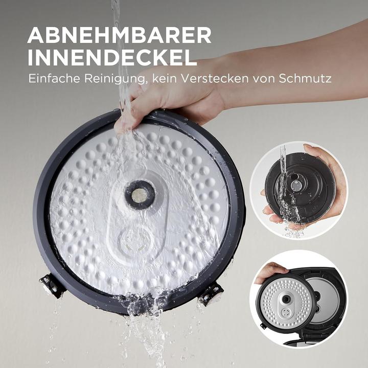 Produktbild Midea Multikocher mit 11 Programmen inkl. Dämpfeinsatz, Löffel & Messbecher