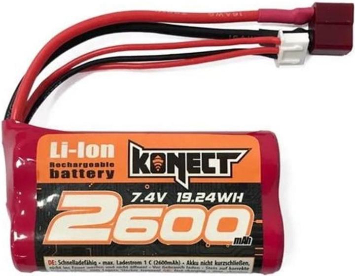 Konect Batterie Li-Ion (7.40 V, 2600 mAh)