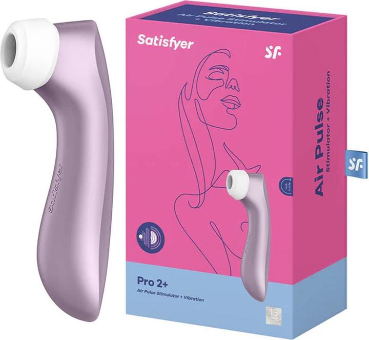 Actual product image Satisfyer Pro 2+ Violet