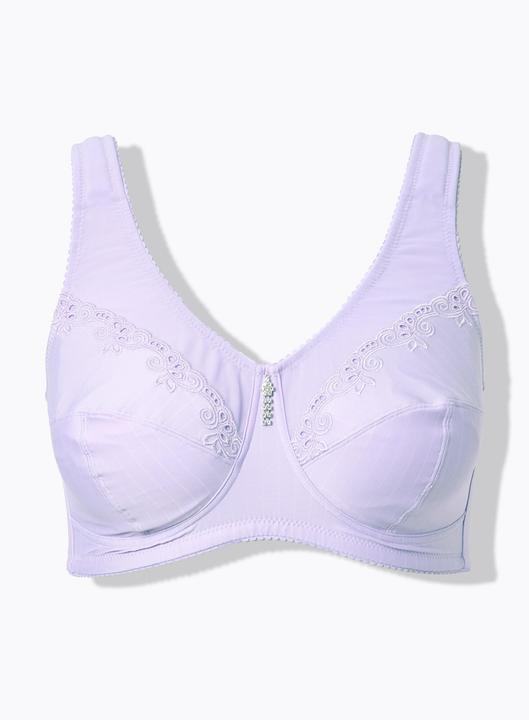 Actual product image Ulla Popken Kelly Pinstripe Support Bra (95 E)