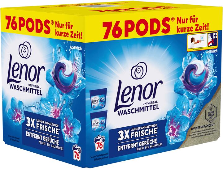 Produktbild Lenor Pods (76 Waschgänge, Waschpods)
