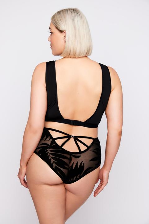 Immagine prodotto Ulla Popken Slip con Wild Leaves e stampa floccata (54)