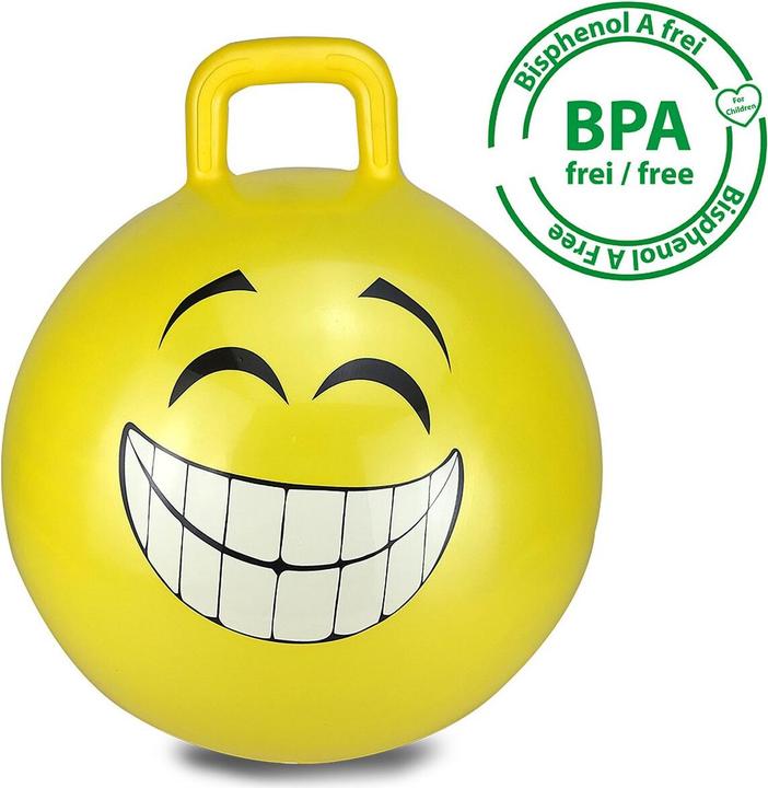 Image du produit Jamara Hop Ball Smile - Balle à entonnoir - garçon/fille - 1 an(s) - jaune - 407 g