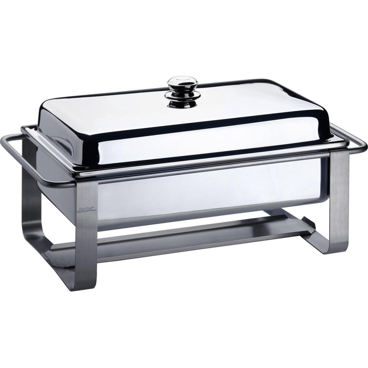 Spring Chafing dish con coperchio GN1/1, Scaldavivande