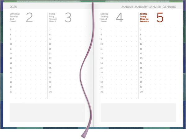 Actual product image Lady-Timer Finca 2025 (German, Eugen Stross, Korsch publishing house, 2024)