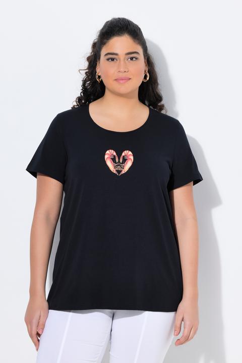 Produktbild Ulla Popken T-Shirt, Scampis, Classic, Rundhals, Halbarm (42, 44)