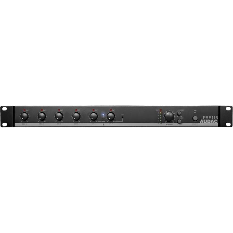 Audac PRE116 6-Kanal-Stereo-Vorverstärker, Stereoverstärker