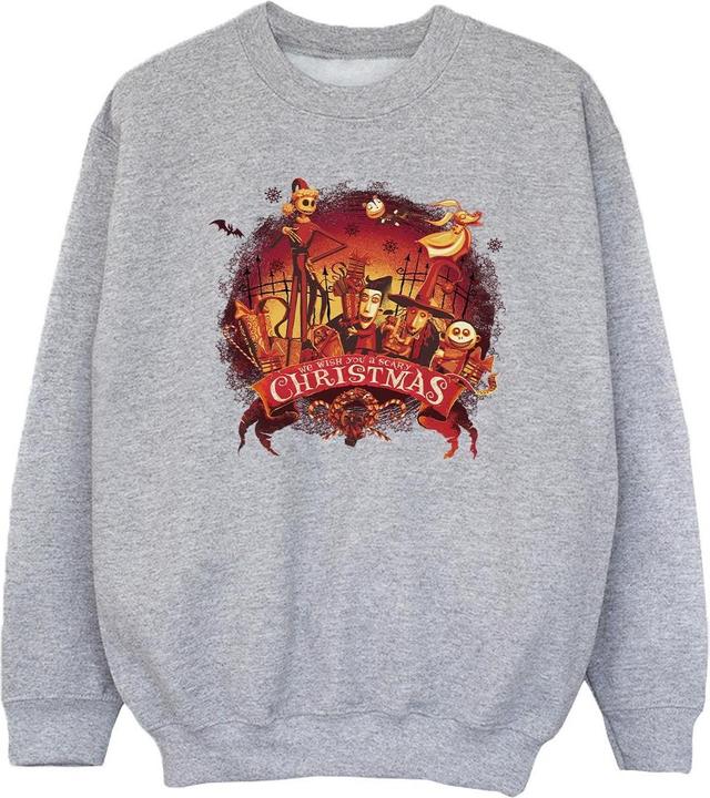Produktbild Disney The Nightmare Before Christmas Scary Christmas Sweatshirt Mädchen (116)