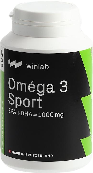 Actual product image Winlab OMEGA-3 SPORT capsules (60 Piece, Capsules, 115 g)