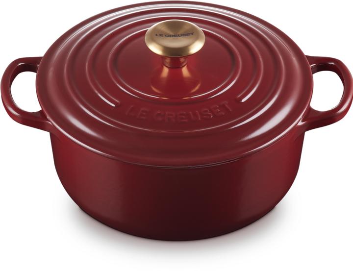 Produktbild Le Creuset Signarure Rhone (20 cm, Bräter + Schmortopf, Gusseisen)