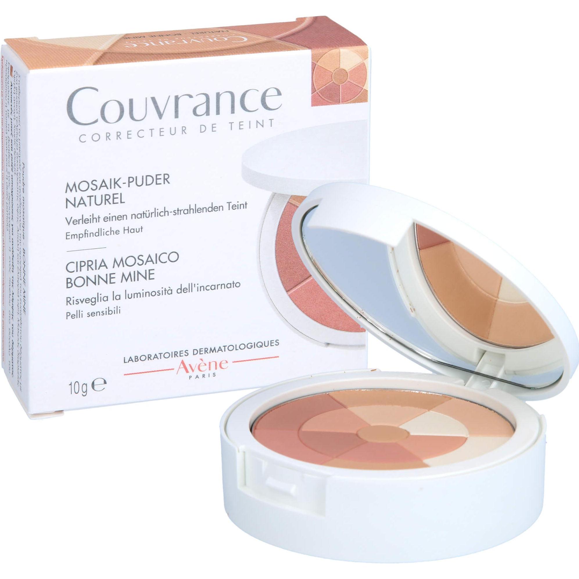 Avène, Gesichtspuder, Avene Couvrance Mosa Natur, 10 g PUD