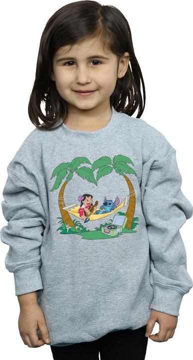 Produktbild Disney Lilo And Stitch Play Some Music Sweatshirt Mädchen (140, 146)