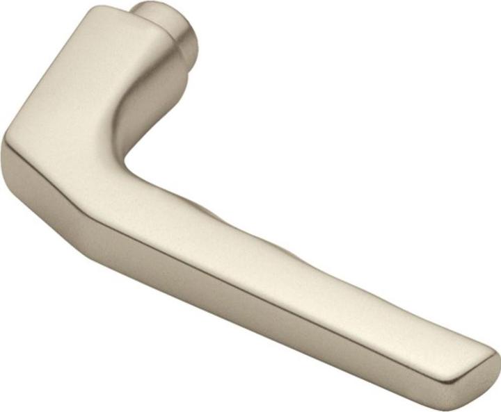 Actual product image Hoppe Frankfurt 117L lever handle aperture part Aluminium F1 / natural colour square 8 mm DIN left / right (Door handle)