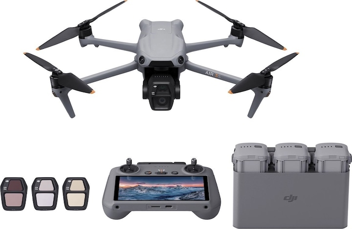 Produktbild DJI Air 3s Fly More Combo RC 2 (45 min, 724 g, 50 Mpx)