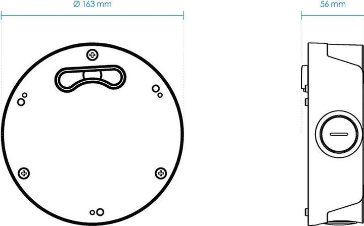 Produktbild Vivotek AM-713 Kamera-Klemmkasten (Montage-Kit)