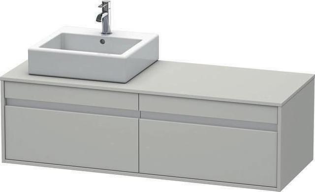 Image du produit Duravit Meuble sous-lavabo KETHO 550x1400x426mm Be gauche noyer naturel
