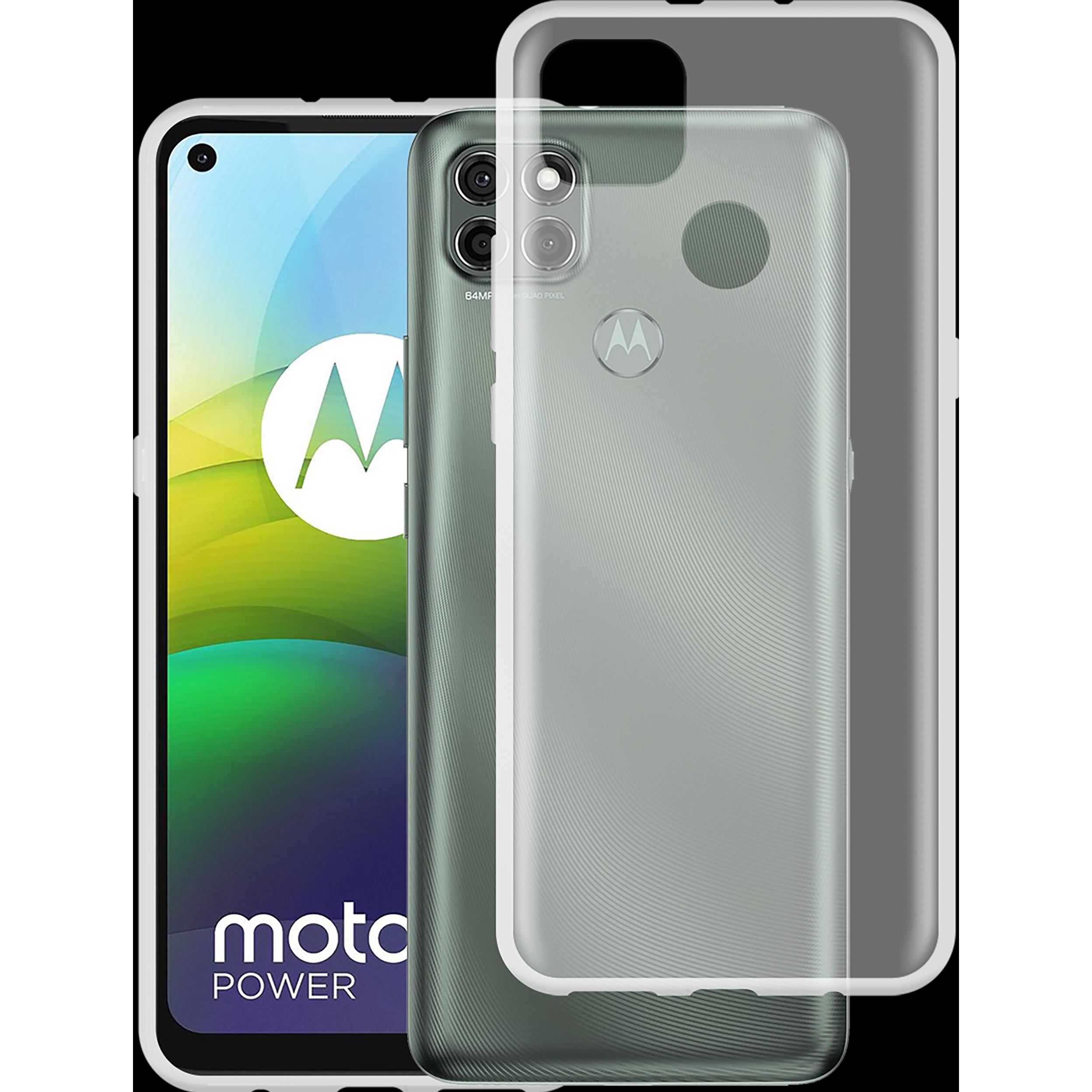 Cazy Silikon Hülle Kompatibel mit Motorola Moto G9 Power - Soft TPU Schutz - Transparant (Motorola Moto G9 Power), Smart...