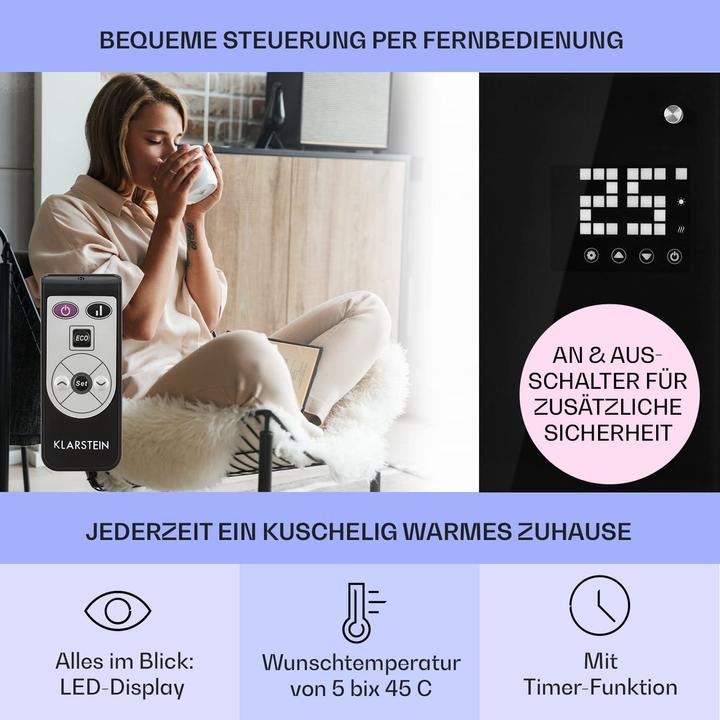 Produktbild Klarstein Elektroheizung, Classic - 2000 Watt (2000 W)
