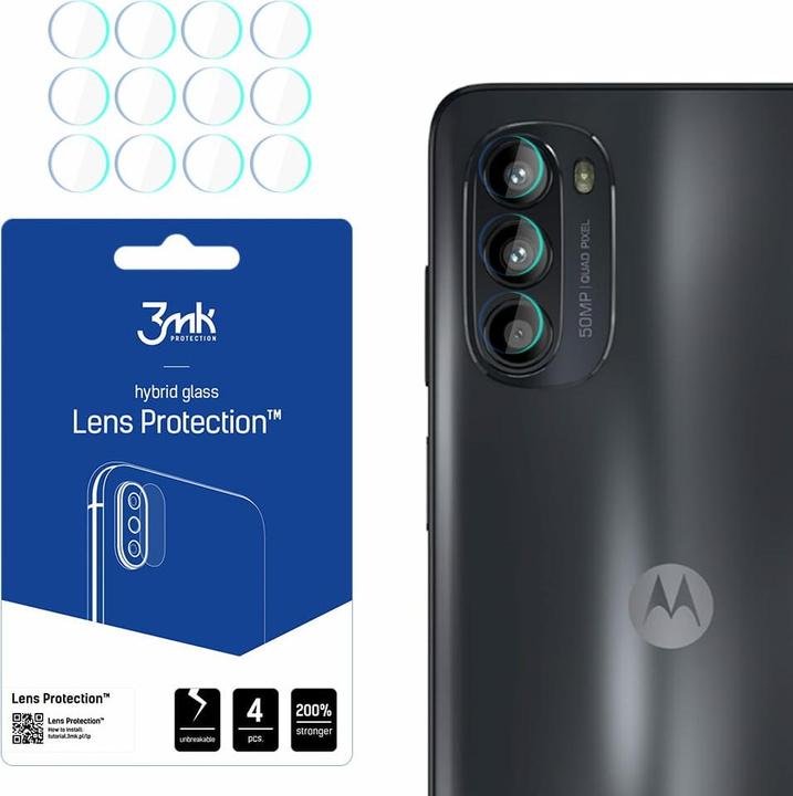 Produktbild 3MK Kamera-Schutzglas, Kameraglas (1 Stück, Motorola Moto G52)