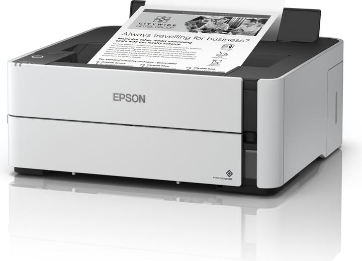 Produktbild Epson EcoTank M1170 - 1200 x 2400 DPI - 1 - A4 - 39 Seiten pro Minute - Doppeltdruck - (Tintentank, Schwarz-Weiss)